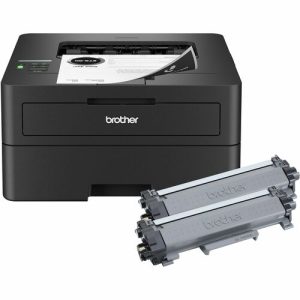 Brother Printer,Wireless,Monochrome,XL Toner,14"x14-1/5"x7-1/5",BK