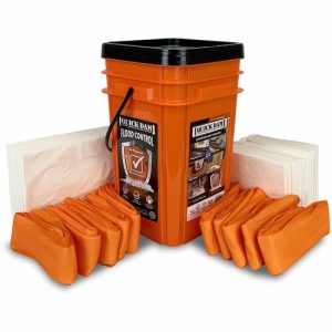 Absorbent Specialty Products Flood Control Kits,Water Dams/Mats,Drip Mats,40/CT,Orange