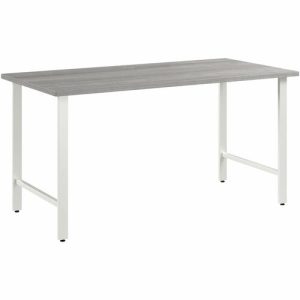 Bush Business Furniture  Computer Desk,59.44"x29.37"x30",Platinum Gray