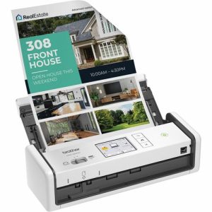 Brother  Scanner,Wireless,30ppm,Color,30-Pg ADF,11-4/5"x4"x3-310",GY