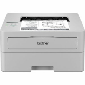 Brother Printer,Wireless,Monochrome,36ppm,14"x14-1/5"x7-1/5",GY