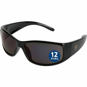 Ansell Healthcare Products  Glasses,Safety,UV Protection,Anti-Scratch,12/BX,Smoke