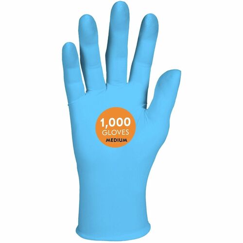 Ansell Healthcare Products Gloves,Nitrile,PF,Textured Tips,4mil,9.5",M,100/BX,10/CT,LBE
