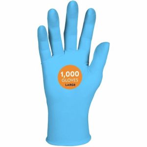 Ansell Healthcare Products  Gloves,Nitrile,PF,Textured Tips,4mil,9.5",L,100/BX,10/CT.LBE