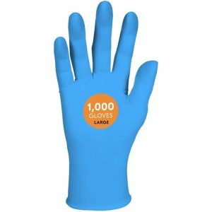 Ansell Healthcare Products  Gloves,Nitrile,PF,Textured,6mil,9.5"L,Large,100/BX,10/CT,BE