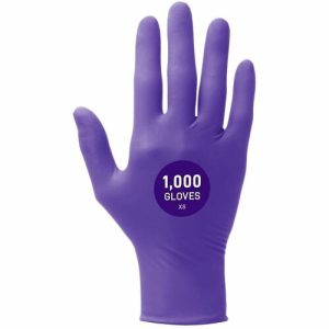 Ansell Healthcare Products  Gloves,Nitrile,PF,Textured Tips,5.9mil,9.5"L,XS,100/BX,PE