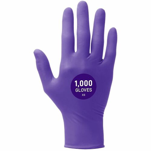 Ansell Healthcare Products Gloves,Nitrile,PF,Textured Tips,5.9mil,9.5"L,XS,100/BX,PE