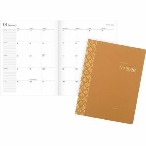 AT-A-GLANCE Planner,WorkStyle,Mthly,Jan-Dec,8-1/2"x11",Sunbaked Clay
