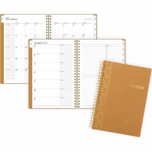 AT-A-GLANCE Planner,Wkly/Mthly,12Mths,Jan-Dec,5-1/2"x8-1/2"Pg,Clay