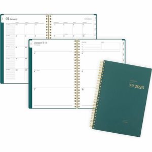 AT-A-GLANCE Planner,Wkly/Mthly,12Mths,Jan-Dec,5-1/2"x8-1/2"Pg,Teal