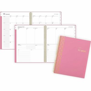 AT-A-GLANCE Planner,Wkly/Mthly,12Mths,Jan-Dec,8-1/2"x11"PgSz,Pink