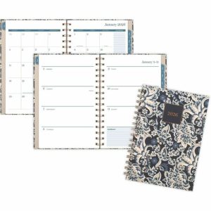 AT-A-GLANCE Planner,Wkly/Mthly,Hardcover,Jan-Dec,5-1/2"x8-1/2",Floral