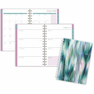 AT-A-GLANCE Planner,Neo,Wkly/Mthly,Poly Cover,Jan-Dec,5.5"x8.5",Floral