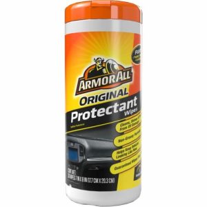 Armor All  Auto Wipes,Interior,Original,Dispos.,Protectant,30/Can,6/CT