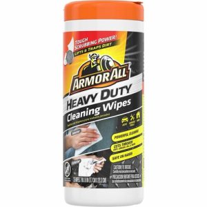 Armor All  Protectant Wipes,f/Auto,Heavy-Duty,25 Wipes/Tub,6/CT,Multi
