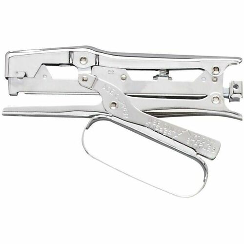 Ace Office Products Clipper Stapler, Lightweight, 210 Staple Capacity, Chrome