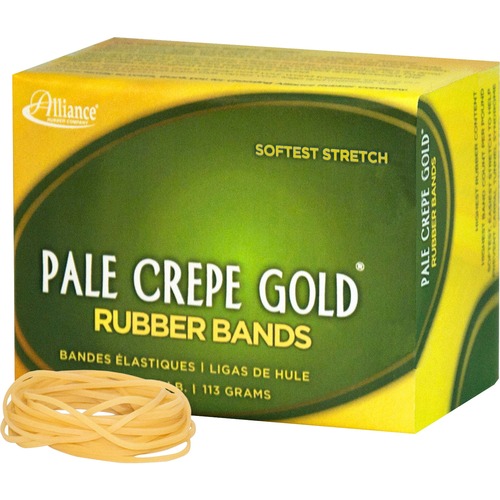 Alliance Rubber Company Rubber Bands,Size 16,1/4 lb,2-1/2"x1/16",Approx. 669/BX,NL