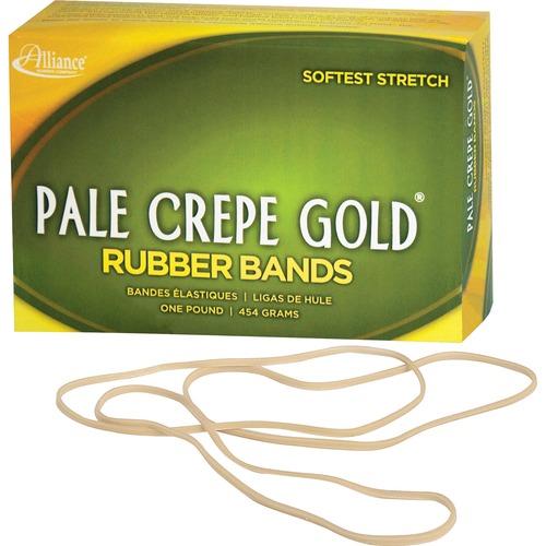 Alliance Rubber Company Rubber Bands,Size 117B,1lb,7"x1/8",Approx. 300/BX,NL