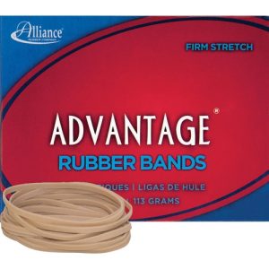 Alliance Rubber Company Rubber Bands, Size 33, 1/4 lb., 3-1/2"x1/8",Approx. 150/BX