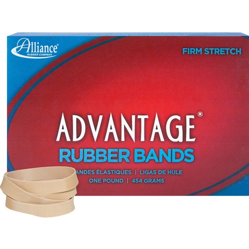 Alliance Rubber Company Rubber Bands, Size 84, 1 lb., 3-1/2"x1/2", Approx. 150/BX