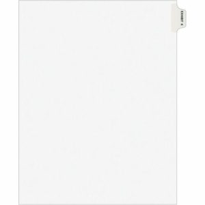 Avery  Index Dividers, "K", Side Tab, 8-1/2"x11", 25/PK, WE