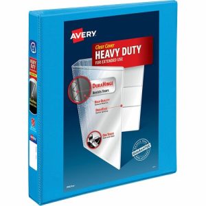 Avery  Slant Ring View Binder, 1" Capacity, 11"x8-1/2", Light BE