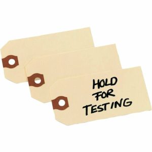 Avery  Shipping Tags, Unstrung, 3-3/4"x1-7/8", 1000/BX, Manila