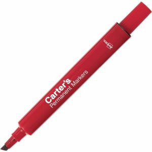 Avery  Permanent Marker, Large, Chisel Tip, Red