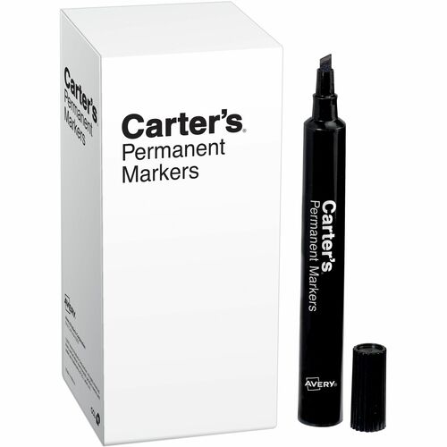 Avery Permanent Marker, Large Chisel Tip, Black
