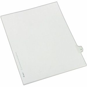 Avery  Index Dividers,Side Tab 31 - 1/25 Cut,8-1/2"x11",25/PK,WE