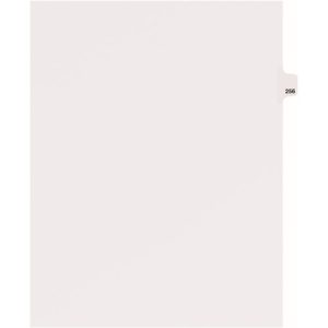 Avery Dividers, "256", Side Tab, 8-1/2"x11", 25/PK, White