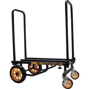 Advantus Corp. Eight Way Cart, 17-1/2"x42-1/2"33-5/8", Black