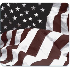 Allsop  Mouse Pad, Naturesmart, American Flag, 8"x8.5", RWB